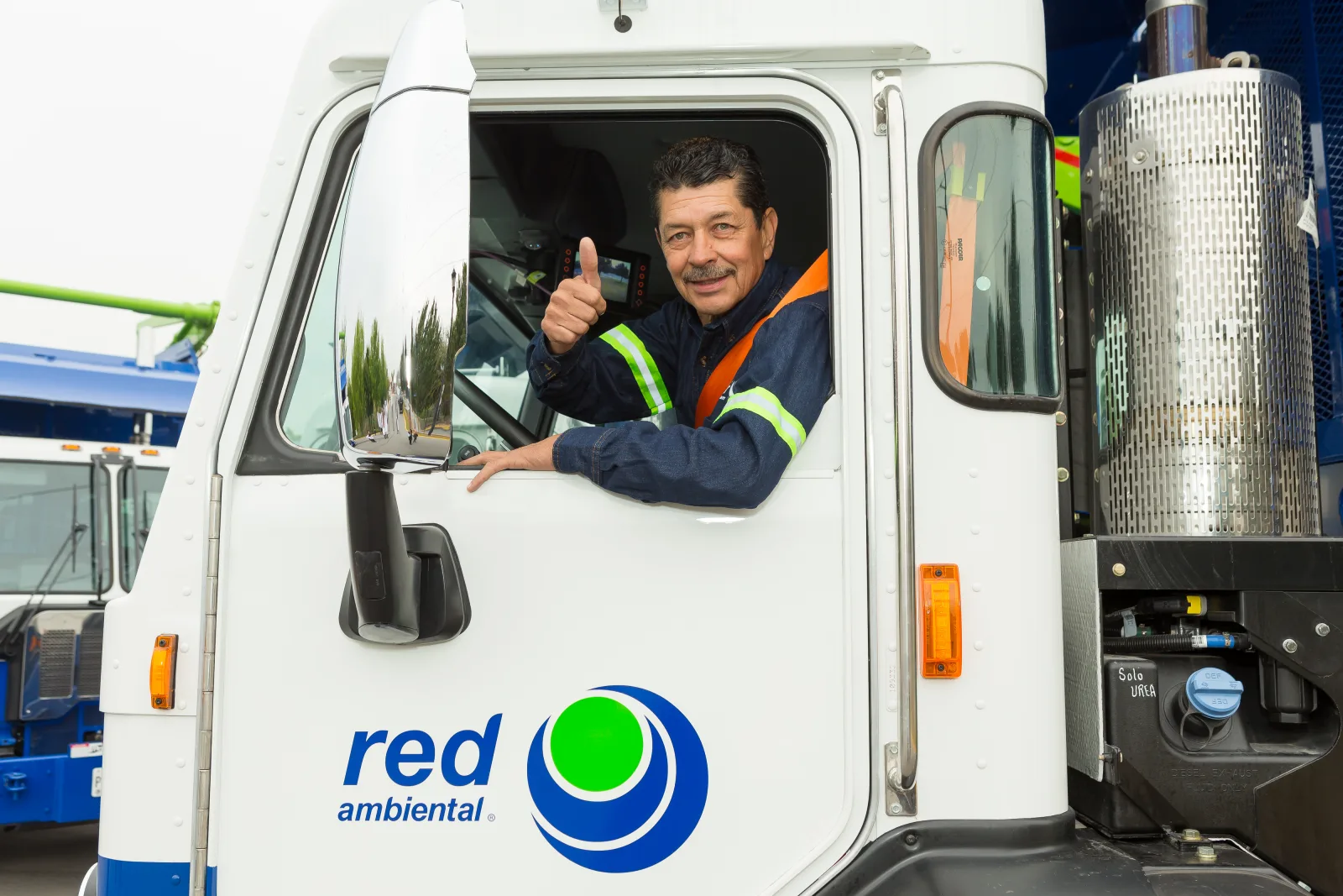 Operador de Red Ambiental en unidad de servicio